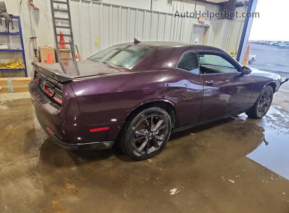 2C3CDZGG4NH109626 2022 DODGE CHALLENGER Purple Задня права чверть