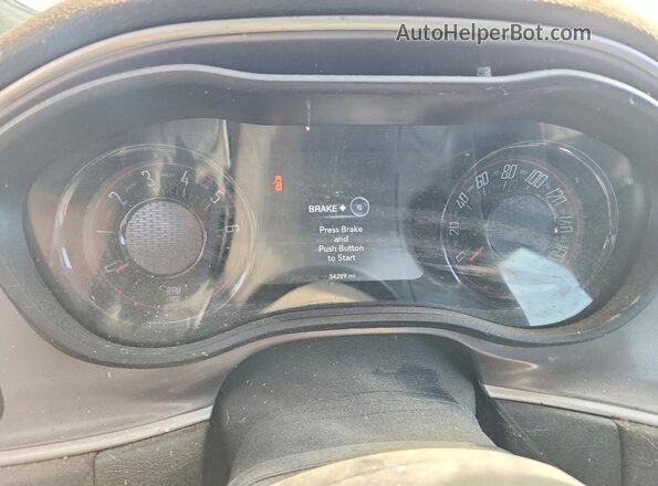 2C3CDZGG4NH109626 2022 DODGE CHALLENGER Purple Вид щитка приладів
