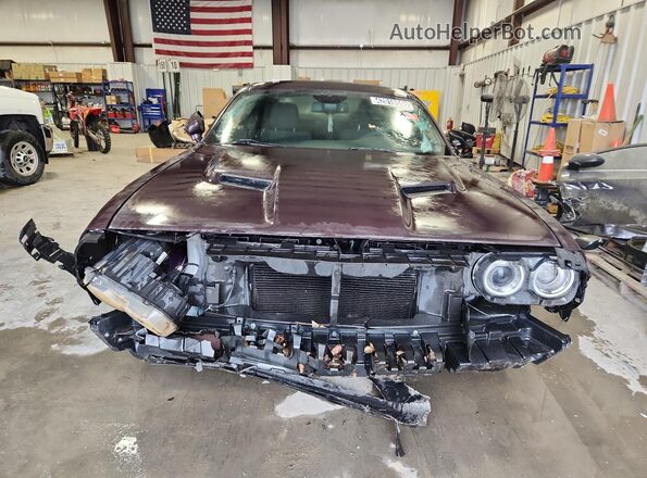 2C3CDZGG4NH109626 2022 DODGE CHALLENGER Purple Панорамний вид салону 360°