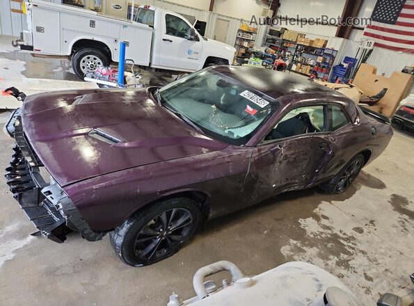2C3CDZGG4NH109626 2022 DODGE CHALLENGER Purple 