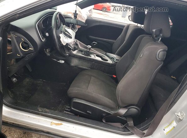 2C3CDZGG6KH684824 2019 DODGE CHALLENGER Silver წინა სალონის ხედი