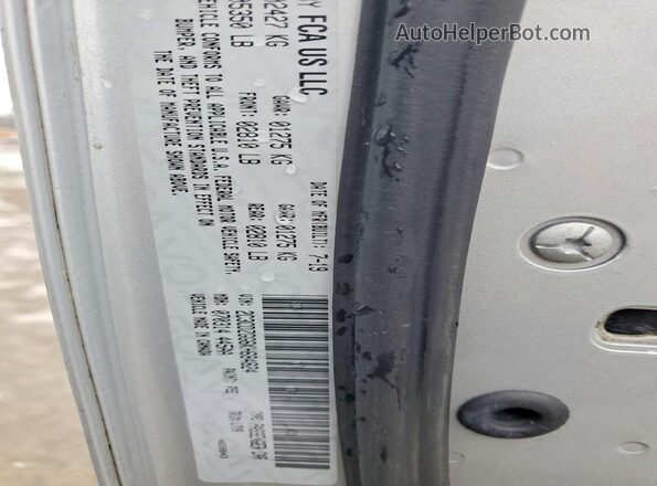 2C3CDZGG6KH684824 2019 DODGE CHALLENGER Silver VIN კოდის სტიკერის ხედი