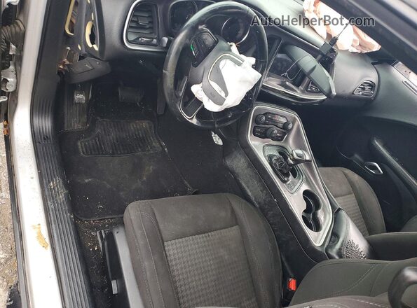2C3CDZGG6KH684824 2019 DODGE CHALLENGER Silver წინა პანელის ხედი