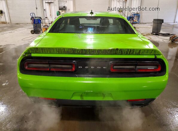 2C3CDZGG7HH607193 2017 DODGE CHALLENGER Зеленый Вид сзади
