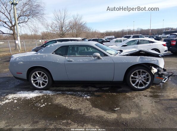 2C3CDZGG8NH107913 2022 DODGE CHALLENGER Gray უკანა სალონის ხედი