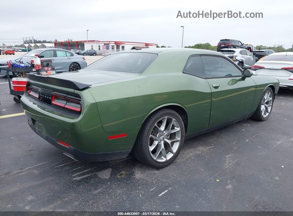 2C3CDZJG0PH582094 2023 DODGE CHALLENGER Green Հետևի աջ