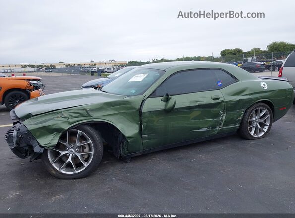 2C3CDZJG0PH582094 2023 DODGE CHALLENGER Green Դիմացի տեսք