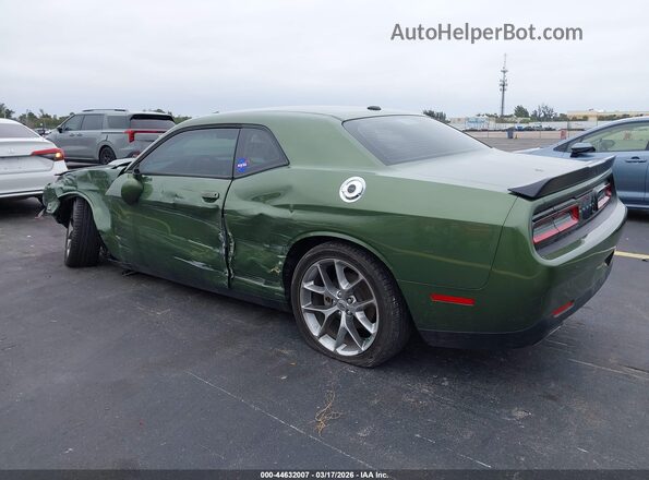 2C3CDZJG0PH582094 2023 DODGE CHALLENGER Green Հետևի ձախ