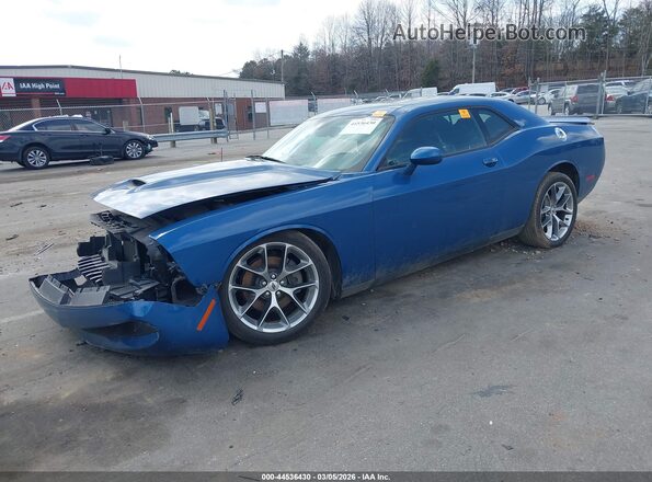 2C3CDZJG2LH191684 2020 DODGE CHALLENGER Blue 