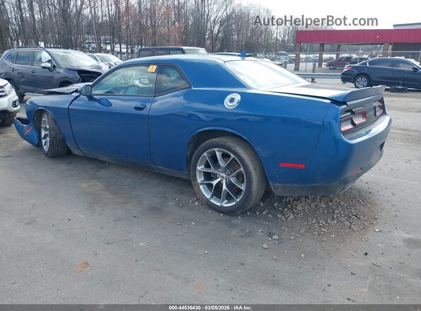 2C3CDZJG2LH191684 2020 DODGE CHALLENGER Blue 