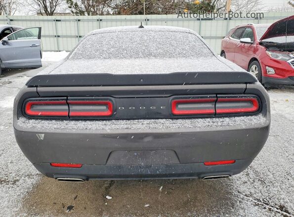 2C3CDZJG2PH684433 2023 DODGE CHALLENGER Charcoal Вид ззаду