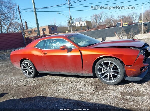 2C3CDZJG3PH616884 2023 DODGE CHALLENGER Orange სალონის 360-გრადუსიანი ხედი