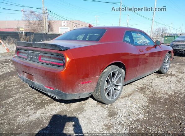 2C3CDZJG3PH616884 2023 DODGE CHALLENGER Orange უკანა მარჯვენა