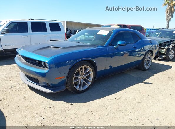 2C3CDZJG4LH156452 2020 DODGE CHALLENGER Blue Przód lewy