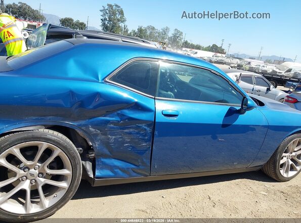 2C3CDZJG4LH156452 2020 DODGE CHALLENGER Blue Widok wnętrza z tyłu