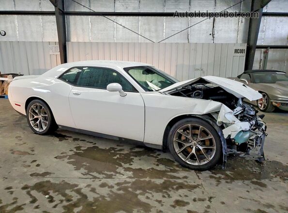 2C3CDZJG4NH136897 2022 DODGE CHALLENGER White Front right