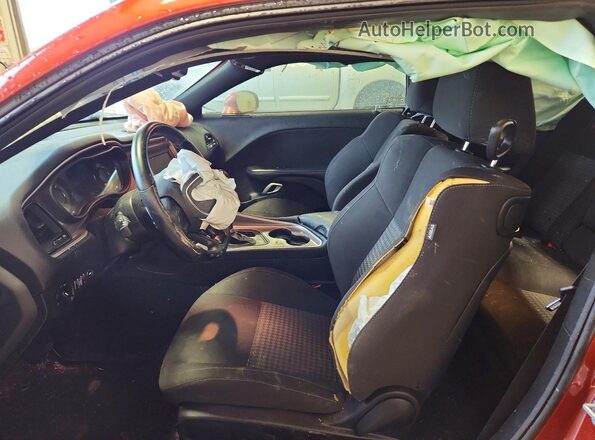 2C3CDZJG6MH676671 2021 DODGE CHALLENGER Orange Vista interior delantera