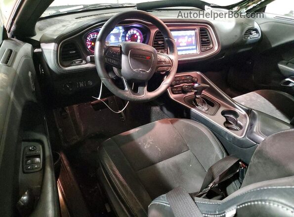 2C3CDZKG0MH568562 2021 DODGE CHALLENGER Green Vista del salpicadero