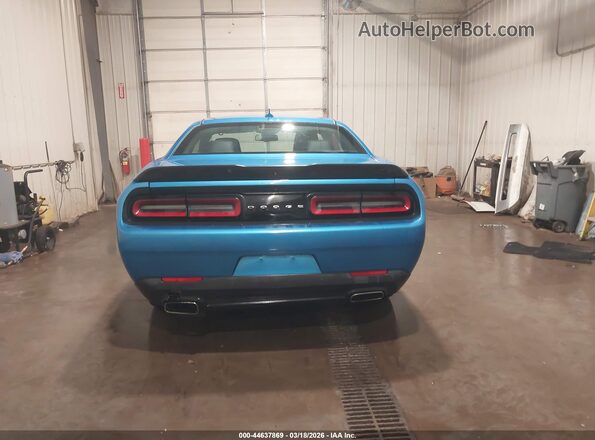 2C3CDZKG2KH625096 2019 DODGE CHALLENGER Синий 