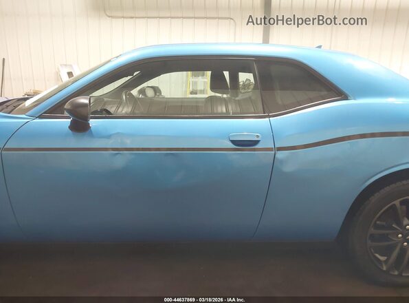 2C3CDZKG2KH625096 2019 DODGE CHALLENGER Синий 