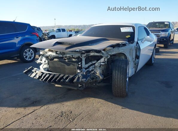 2C3CDZKG8NH223801 2022 DODGE CHALLENGER White Вид спереду