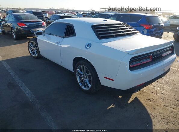 2C3CDZKG8NH223801 2022 DODGE CHALLENGER White Задня ліва чверть
