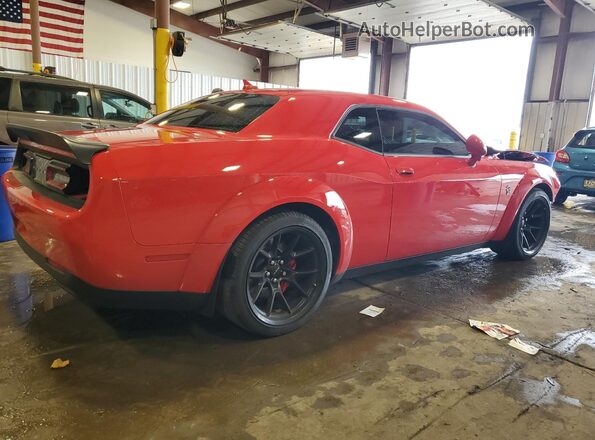 2C3CDZL99MH617886 2021 DODGE CHALLENGER Red Задня права чверть