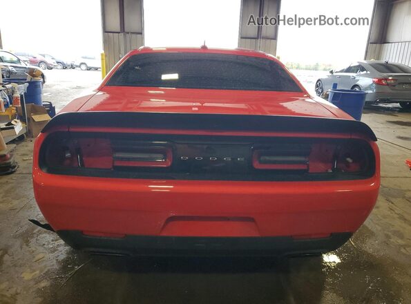 2C3CDZL99MH617886 2021 DODGE CHALLENGER Red Вид ззаду
