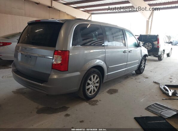 2C4RC1BG0GR287077 2016 CHRYSLER TOWN & COUNTRY Серебряный Задняя правая четверть