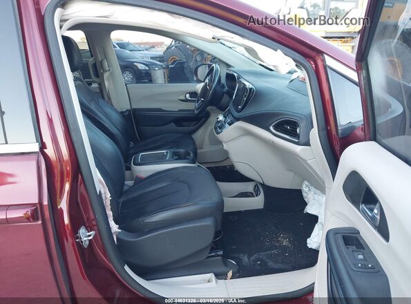 2C4RC1BG0MR528356 2021 CHRYSLER PACIFICA Red Vista interior delantera