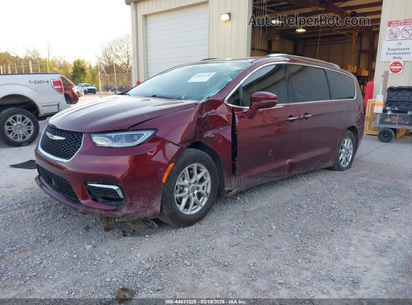 2C4RC1BG0MR528356 2021 CHRYSLER PACIFICA Red Vista tres cuartos delantera izquierda