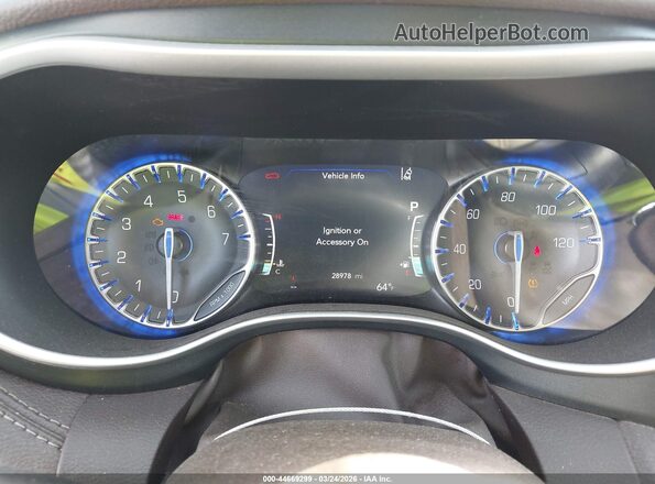 2C4RC1BG1MR521335 2021 CHRYSLER PACIFICA Серый Вид задних сидений