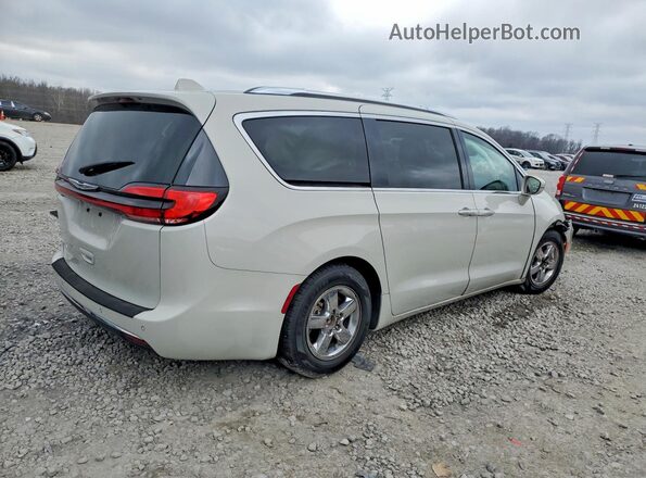 2C4RC1BG1MR533761 2021 CHRYSLER PACIFICA Бежевый Задняя правая четверть