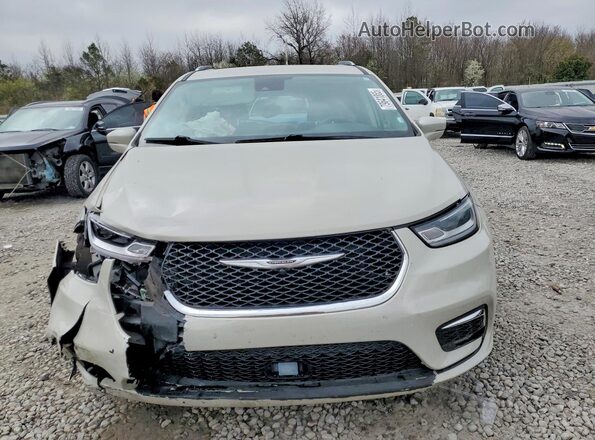 2C4RC1BG1MR533761 2021 CHRYSLER PACIFICA Бежевый Вид спереди