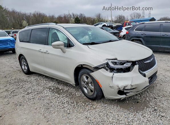 2C4RC1BG1MR533761 2021 CHRYSLER PACIFICA Бежевый Передняя правая четверть