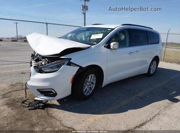 2C4RC1BG2NR114867 2022 CHRYSLER PACIFICA White წინა მარცხენა ხედი სამი მეოთხედიდან