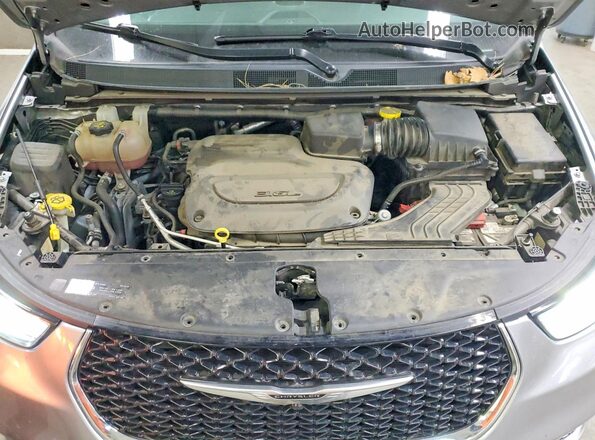 2C4RC1BG3MR543031 2021 CHRYSLER PACIFICA Серебряный Вид подкапотного пространства