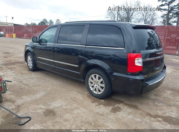 2C4RC1BG4GR289947 2016 CHRYSLER TOWN & COUNTRY Black Tył lewy