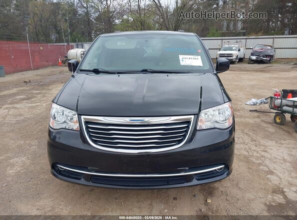 2C4RC1BG4GR289947 2016 CHRYSLER TOWN & COUNTRY Black Widok zestawu wskaźników
