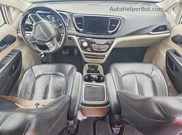2C4RC1BG4MR607822 2021 CHRYSLER PACIFICA White Widok deski rozdzielczej