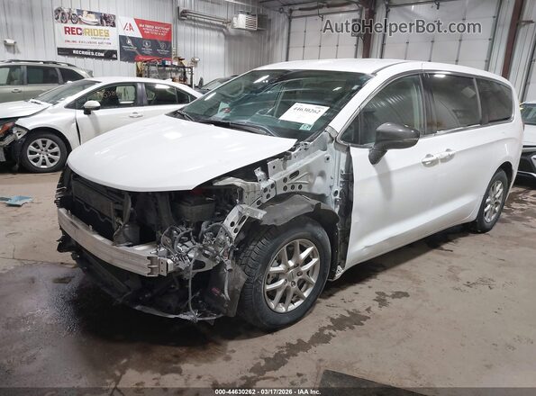 2C4RC1BG4RR182917 2024 CHRYSLER PACIFICA White წინა მარცხენა ხედი სამი მეოთხედიდან
