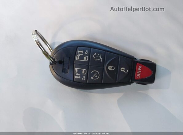 2C4RC1BG5GR112131 2016 CHRYSLER TOWN & COUNTRY Gray Առջևի վահանակի տեսք