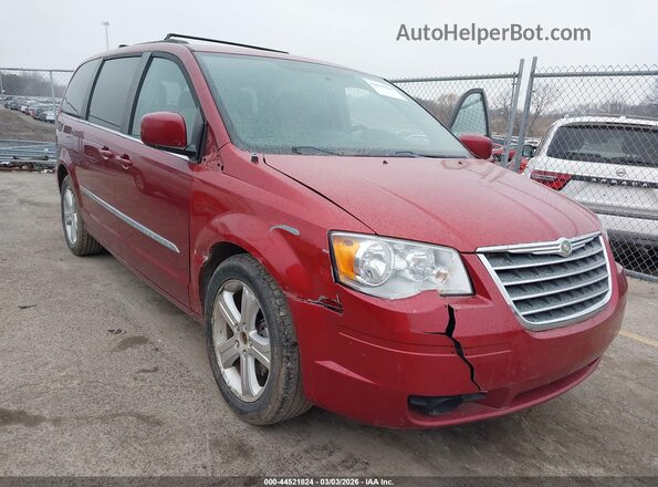 2C4RC1BG5GR252941 2016 CHRYSLER TOWN & COUNTRY Red Widok z przodu
