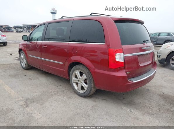 2C4RC1BG5GR252941 2016 CHRYSLER TOWN & COUNTRY Red Tył lewy