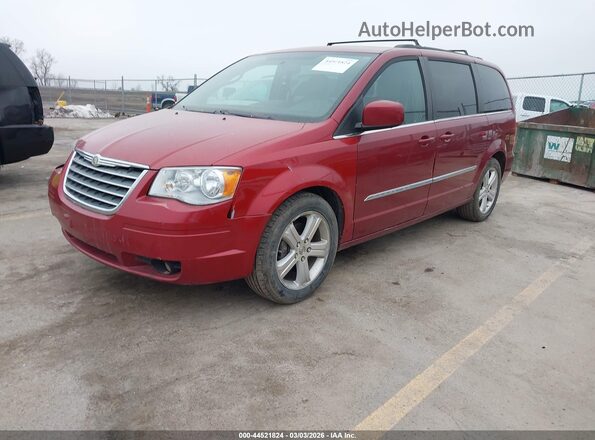 2C4RC1BG5GR252941 2016 CHRYSLER TOWN & COUNTRY Red Przód lewy