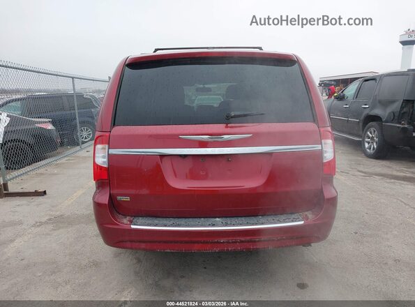 2C4RC1BG5GR252941 2016 CHRYSLER TOWN & COUNTRY Red 