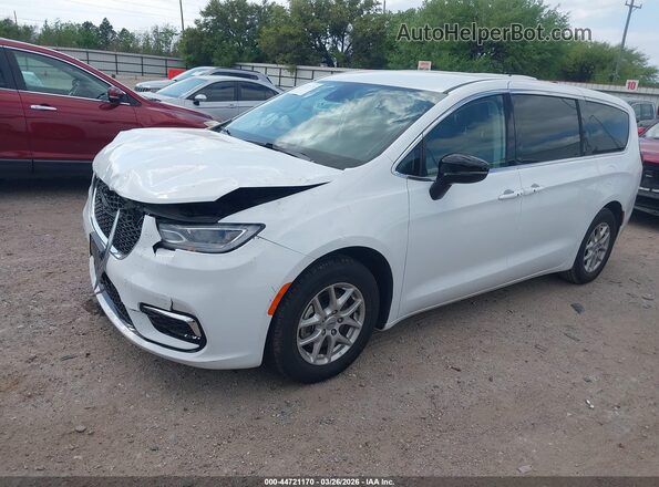 2C4RC1BG6RR146422 2024 CHRYSLER PACIFICA White წინა მარცხენა ხედი სამი მეოთხედიდან
