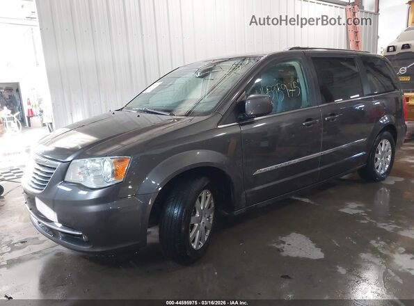 2C4RC1BG7GR128704 2016 CHRYSLER TOWN & COUNTRY Black Front left