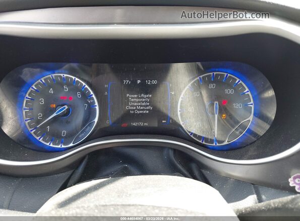2C4RC1BG7LR268780 2020 CHRYSLER PACIFICA Черный Вид задних сидений