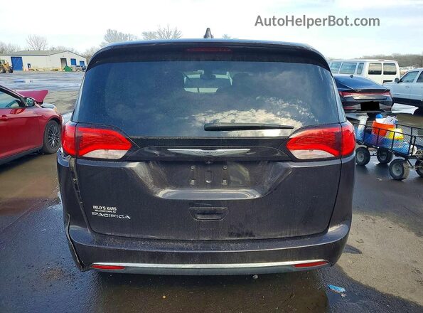 2C4RC1BG9HR788471 2017 CHRYSLER PACIFICA Black Вид ззаду
